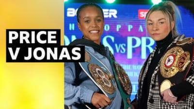 Jonas vs Price: Natasha Jonas and Lauren Price set for all-British unification fight in London