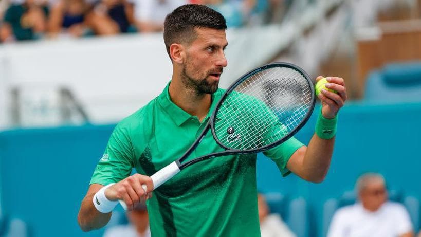 Miami Open: Novak Djokovic battles past Camilo Ugo Carabelli to reach last 16