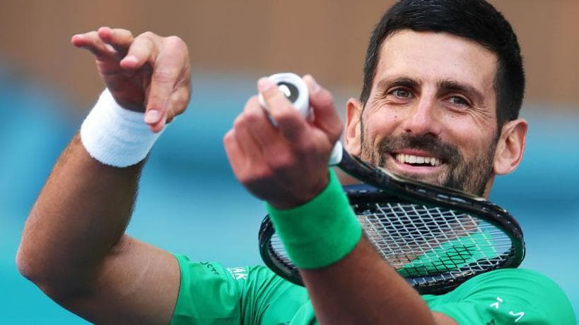 Miami Open: Novak Djokovic cruises past Lorenzo Musetti to reach quarter-finals