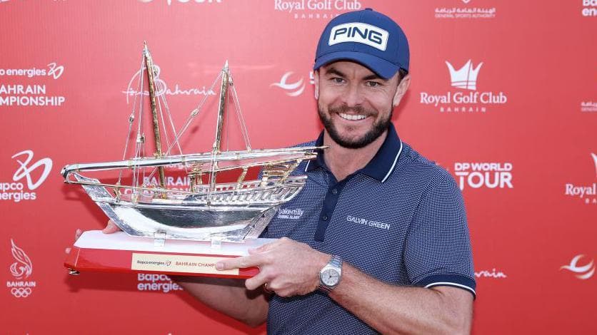 Laurie Canter wins Bahrain Championship title after three-way play-off