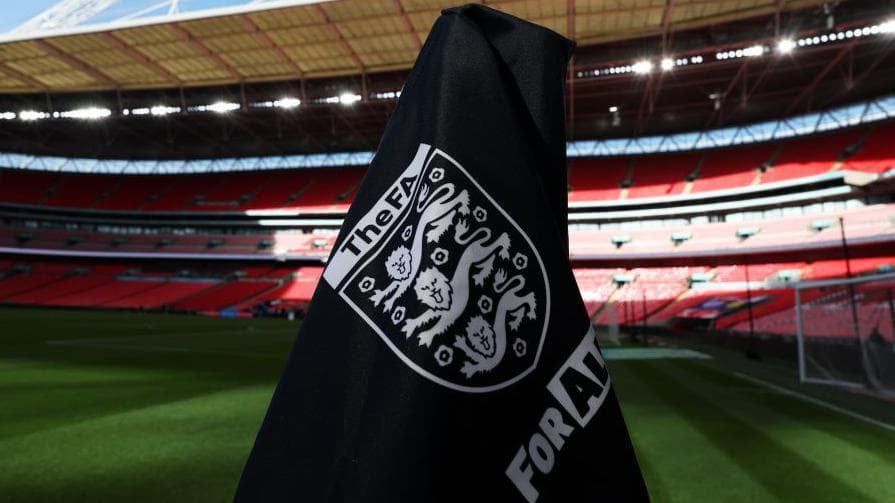 Football’s transgender policy in focus after protest outside Wembley
