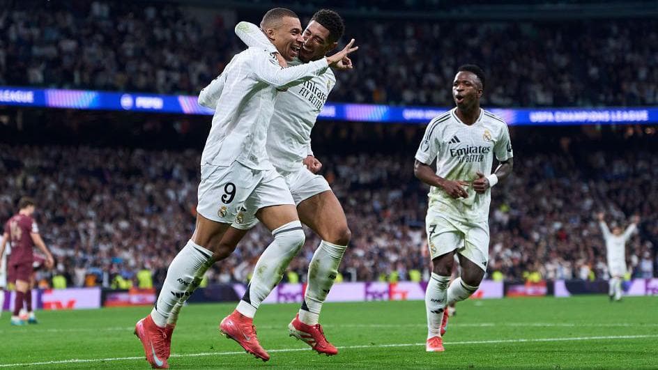 Kylian Mbappe: Real Madrid striker wants to ‘write history’ after hat-trick past Manchester City