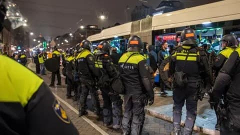 Rioters in Amsterdam targeted Israeli fans in 'explosion of antisemitism'