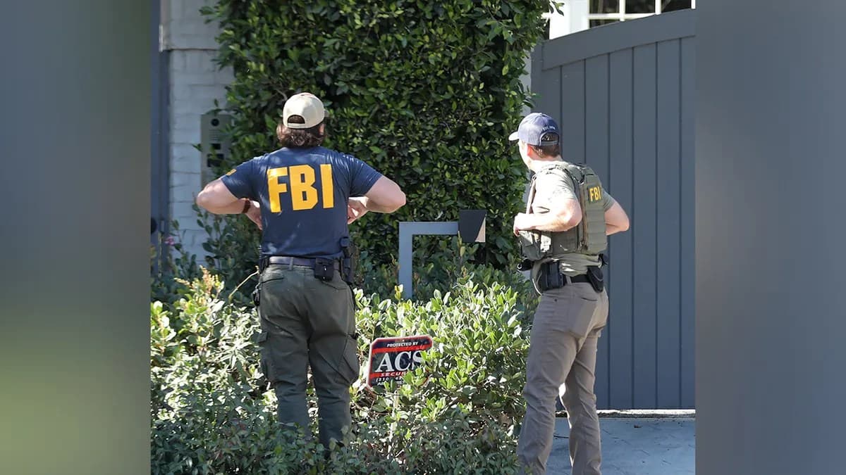 FBI seen at Ben Affleck’s LA home as they conduct activity surrounding Palisades fire