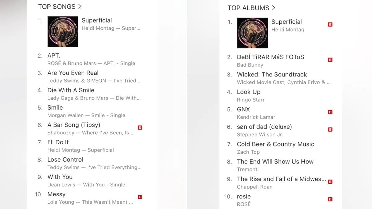 California Wildfires: Heidi Montag skyrockets to No. 1 on iTunes after losing Pacific Palisades home