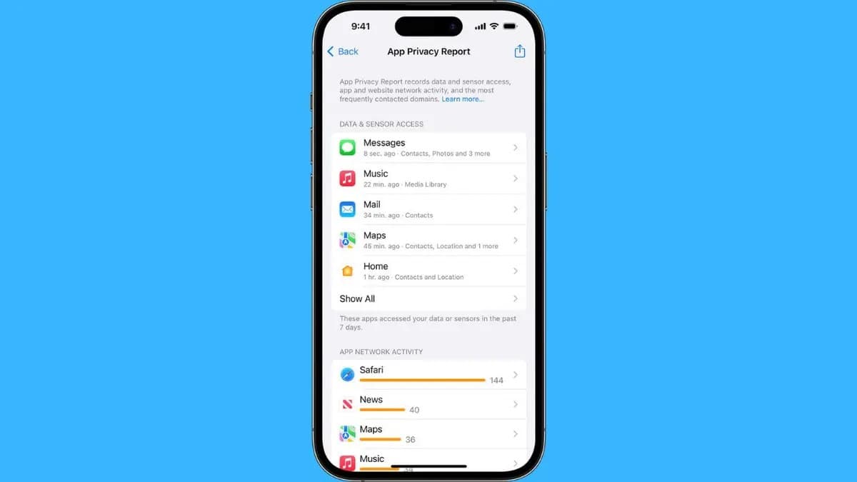 Is that iPhone app spying? Apple’s App Privacy Report reveals all