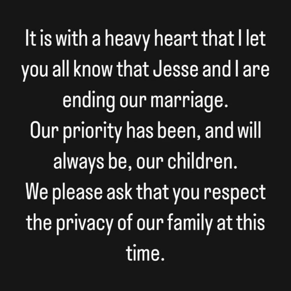 Fearne Cotton announces split from husband Jesse Wood