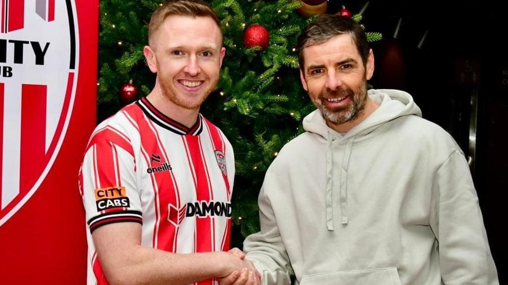Shane Ferguson: Derry City sign Northern Ireland international