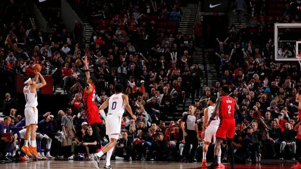 NBA: Devin Booker breaks Phoenix Suns scoring record in defeat to Portland