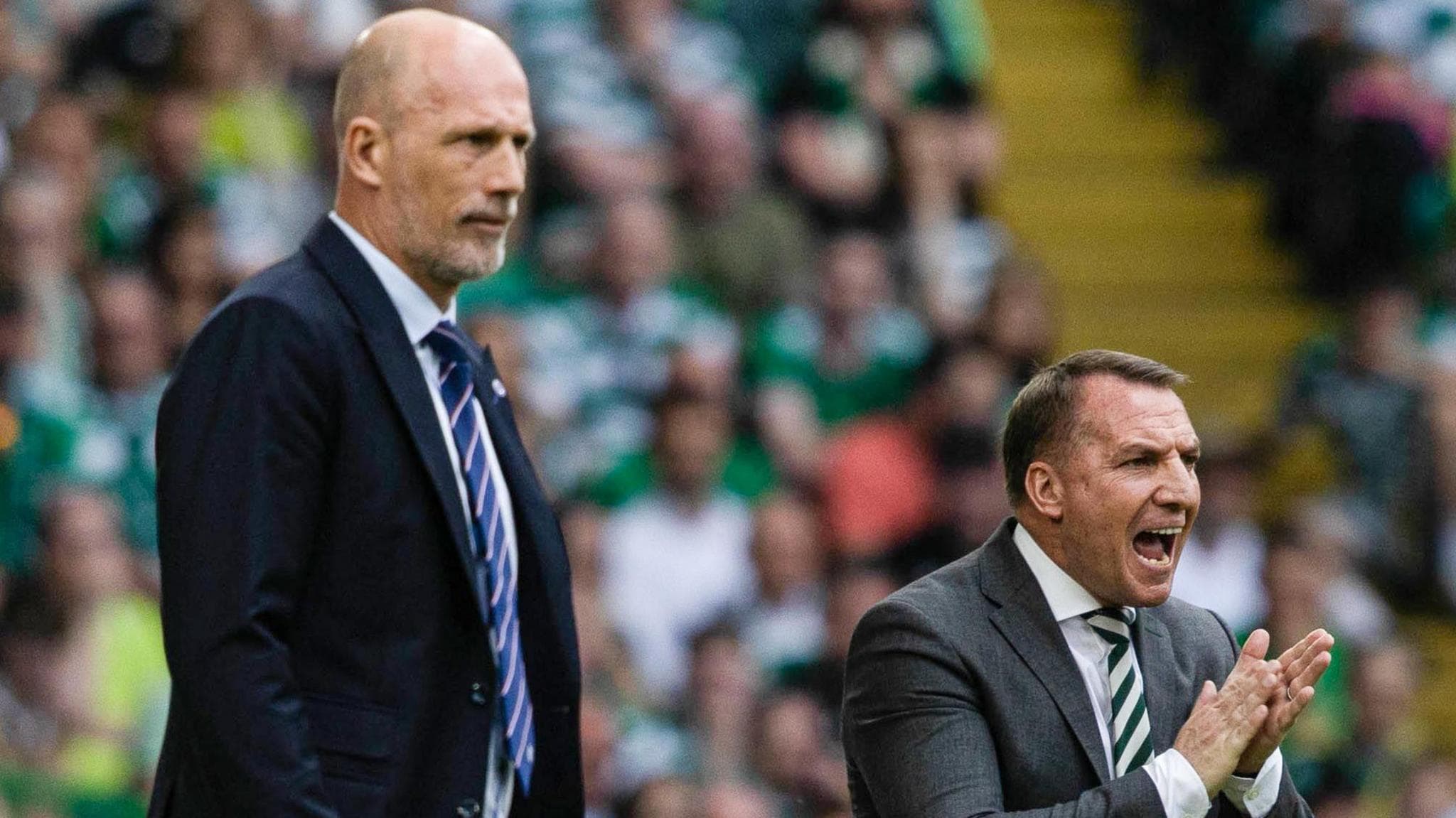 Celtic: Glasgow pressure ‘doesn’t stop’, says Brendan Rodgers after Rangers sack Philippe Clement