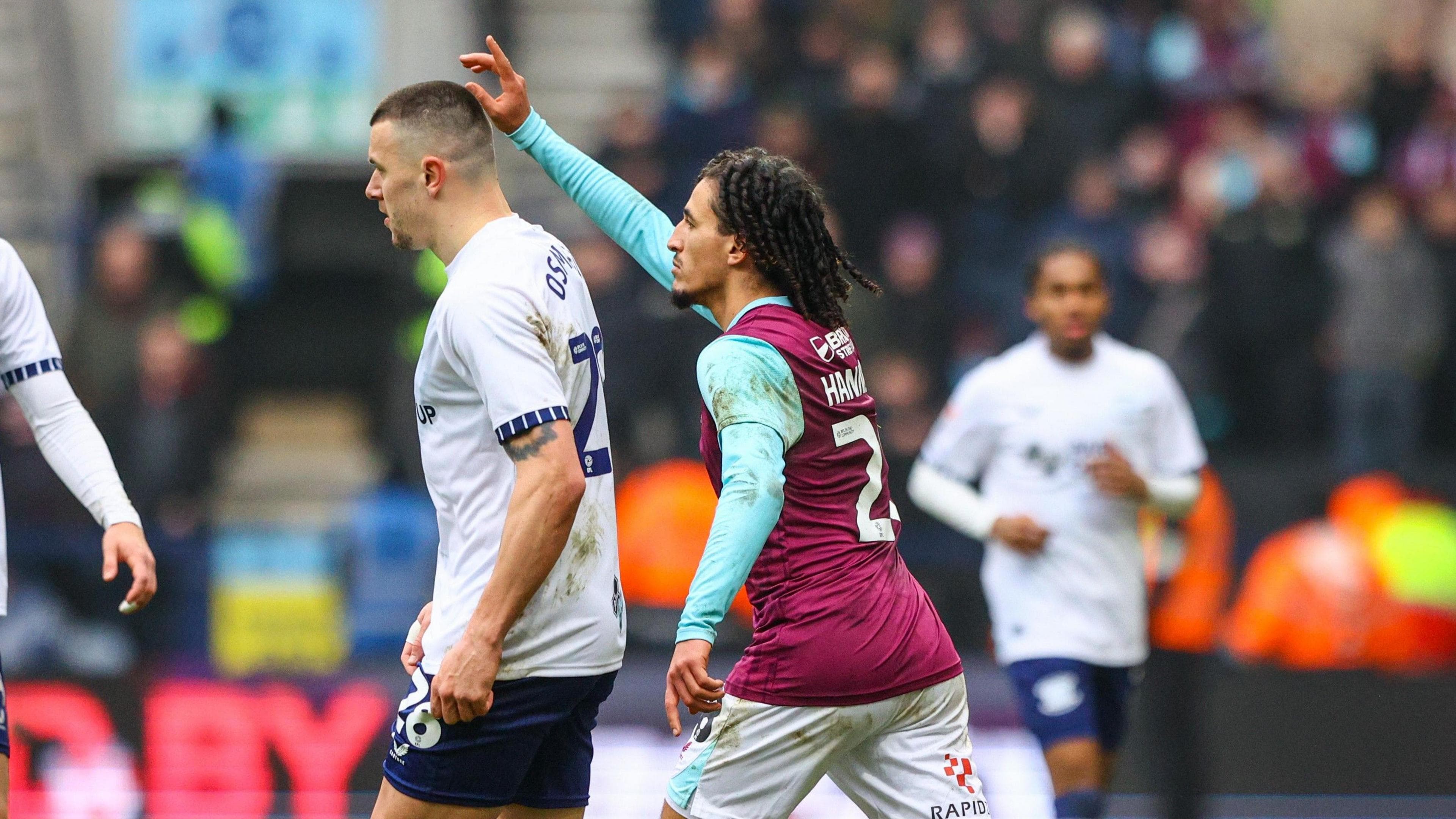 Milutin Osmajic: Preston striker charged after Hannibal Mejbri racism allegations