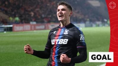 FA Cup: Justin Devenny scores for Crystal Palace against Doncaster Rovers
