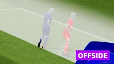 Champions League: ‘By a heel’ – VAR rule Kvaratskhelia’s goal offside