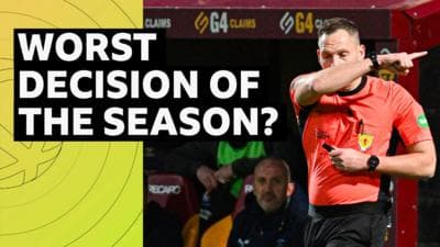 Motherwell 1-1 Kilmarnock: Watch ‘worst decision’ Villa’s McGinn has ever seen