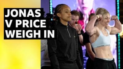 Jonas vs Price: Trainer Joe Gallagher not happy with ‘uncalibrated’ scales