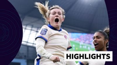 WSL: Manchester City 1-2 Chelsea – highlights