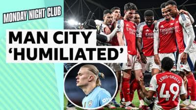 Arsenal ‘humiliated’ Man City in ‘historic’ Premier League win