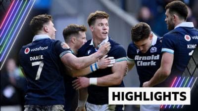 Six Nations highlights: Scotland 31-19 Italy