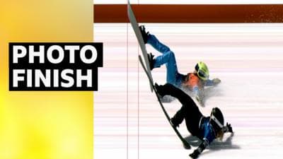 Great Britain’s Charlotte Bankes wins Snowboard Cross silver after photo finish