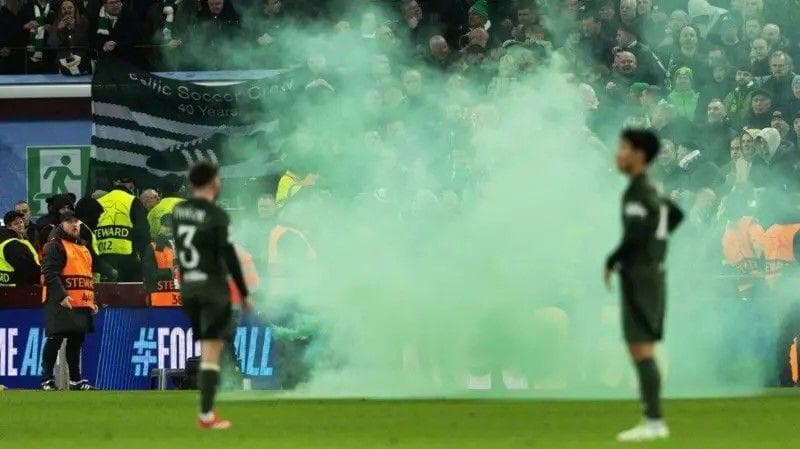 Celtic avoid ban but Rodgers fears pyro use will continue