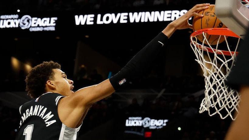 NBA: Victor Wembanyama scores 50 points in San Antonio victory