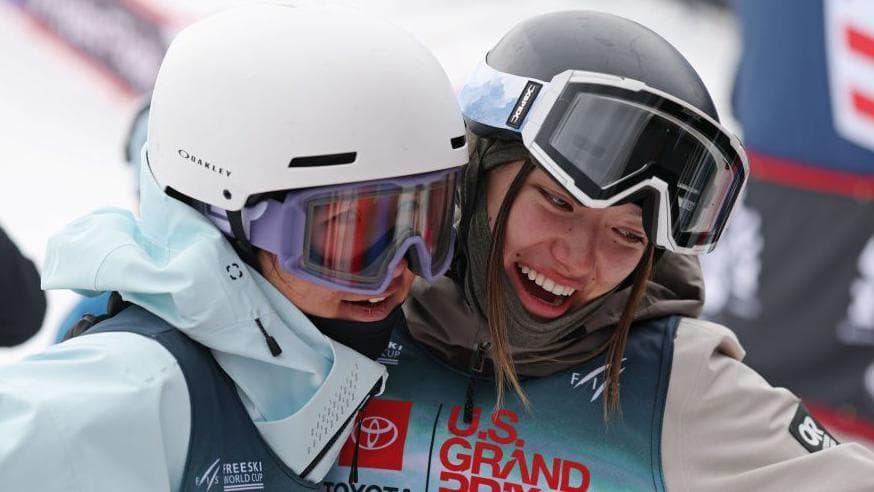 Zoe Atkin shares halfpipe Crystal Globe after second place at Calgary World Cup