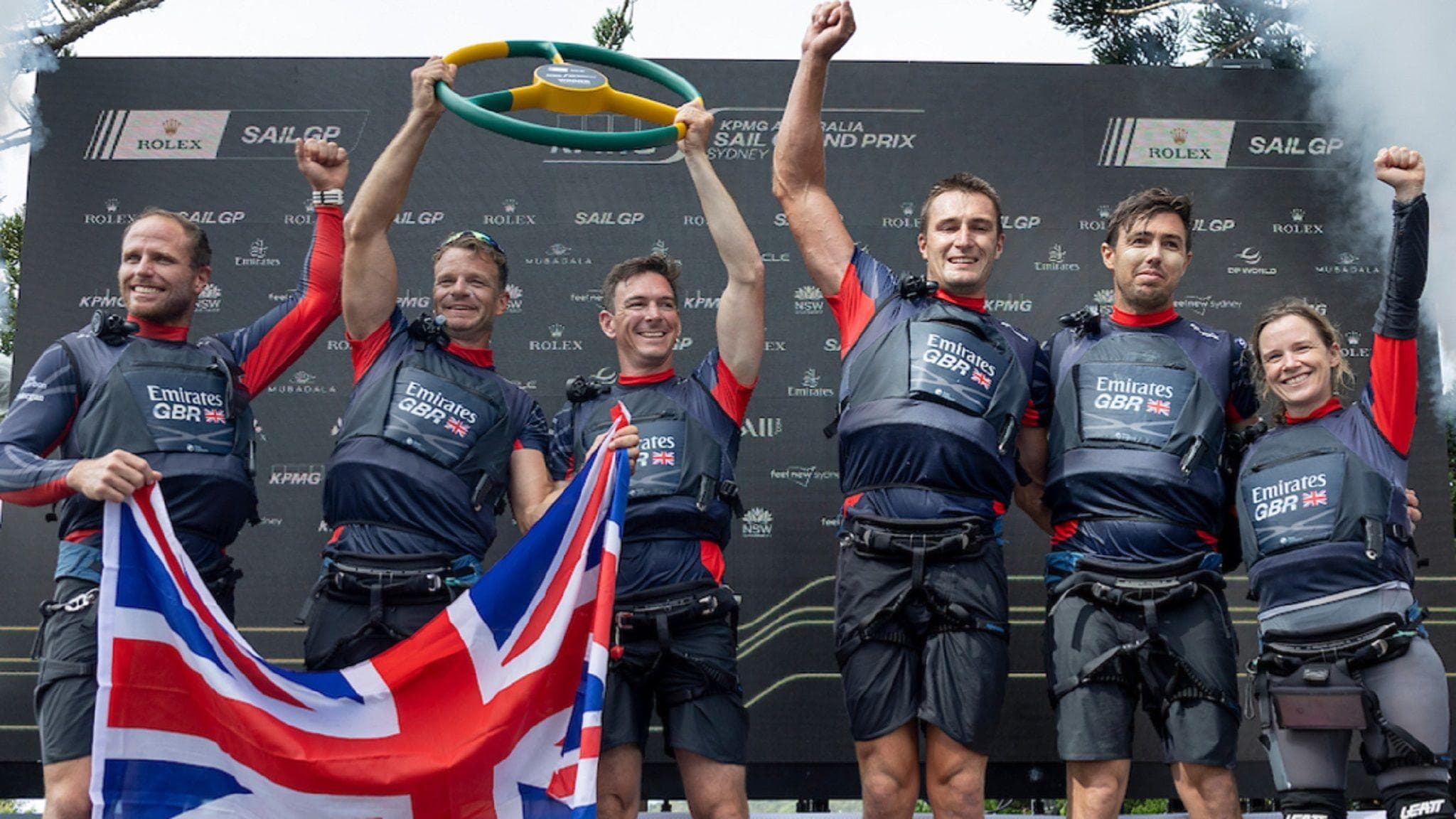 SailGP: Great Britain extend overall lead with win in Australia