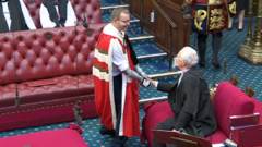 'Bionic lord' Craig Mackinlay takes up seat in House of Lords