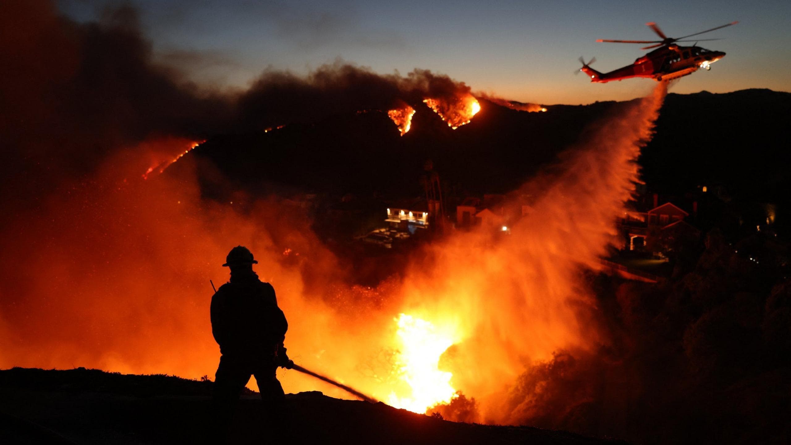 Los Angeles fires should be ‘wake-up call’ to sports event organisers – experts