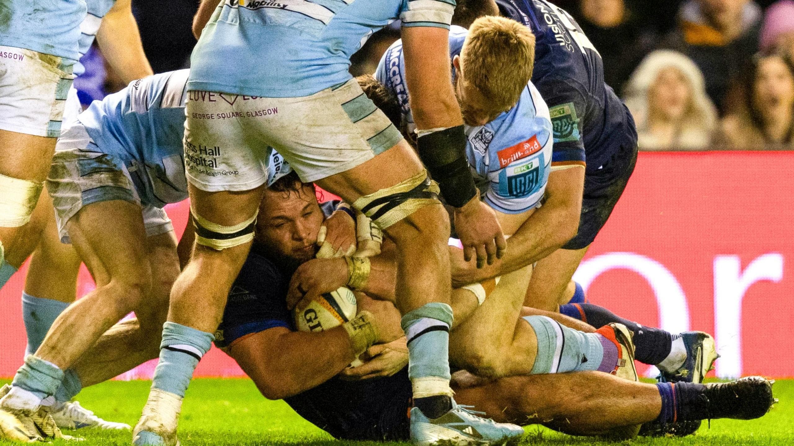 United Rugby Championship: Glasgow retain 1872 Cup despite tight Edinburgh win