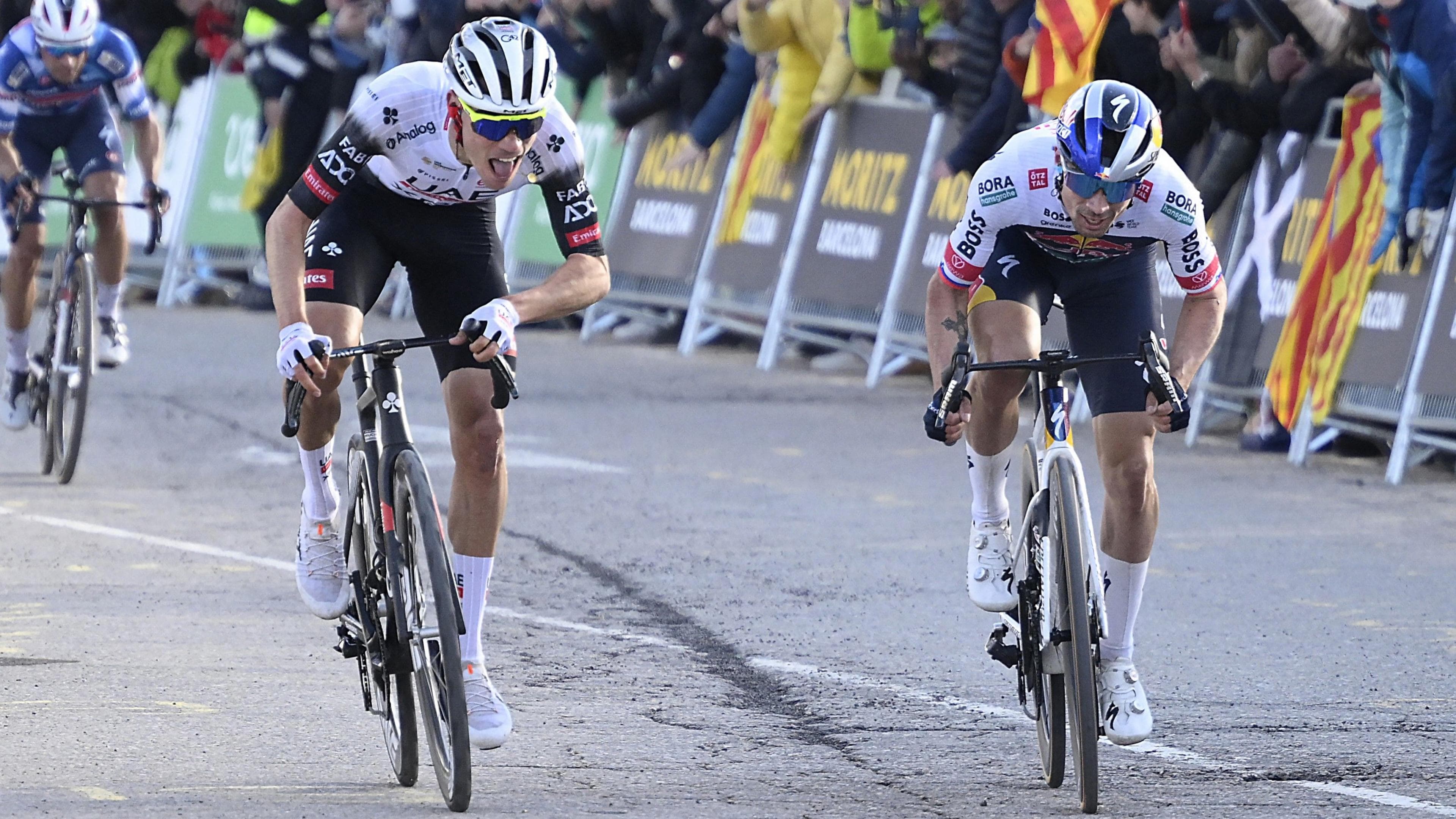 Volta a Catalunya 2025: Juan Ayuso wins stage three to move into race lead