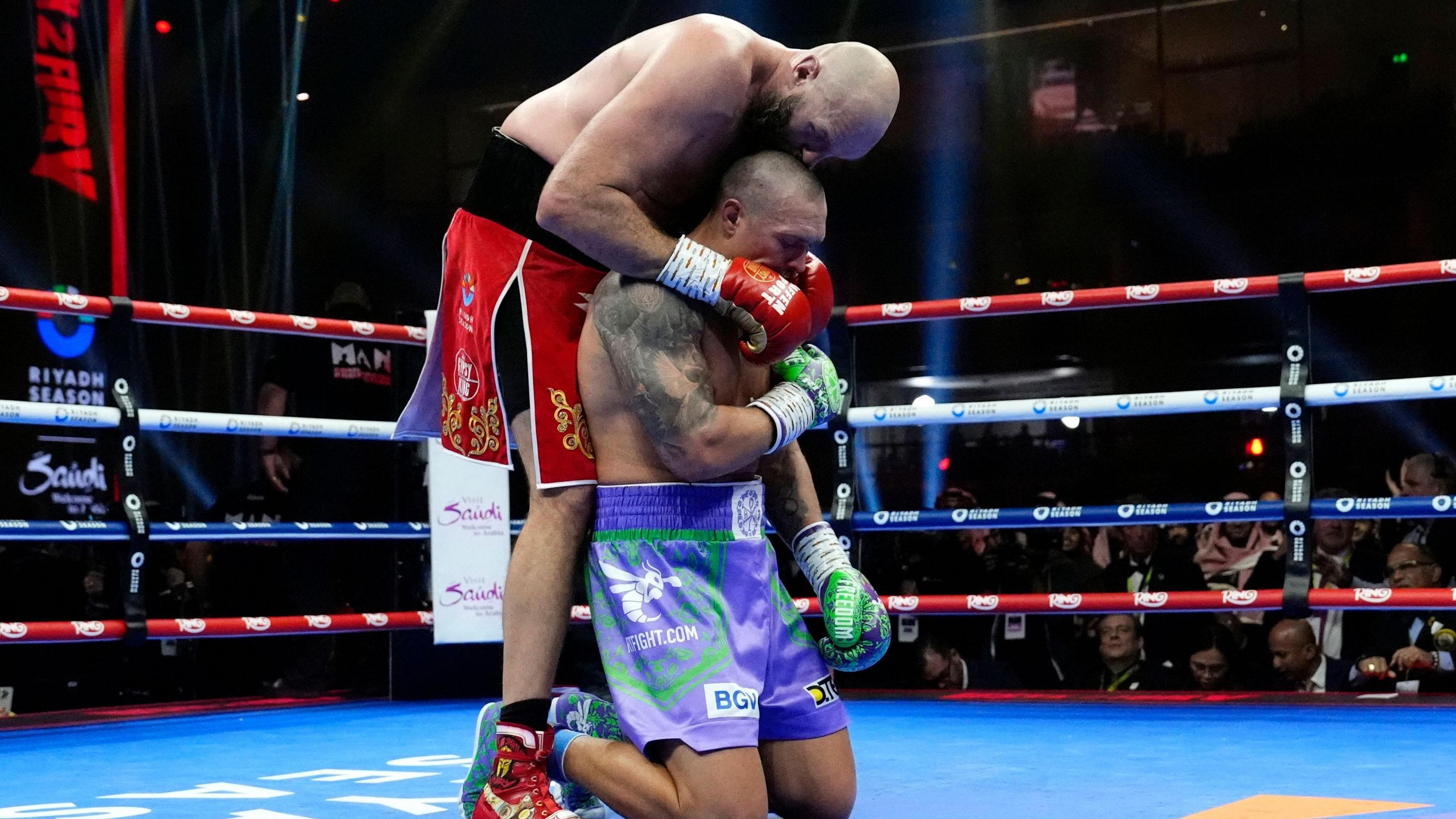 Fury vs Usyk 2: Usyk’s narrow win over Fury in 10 pictures