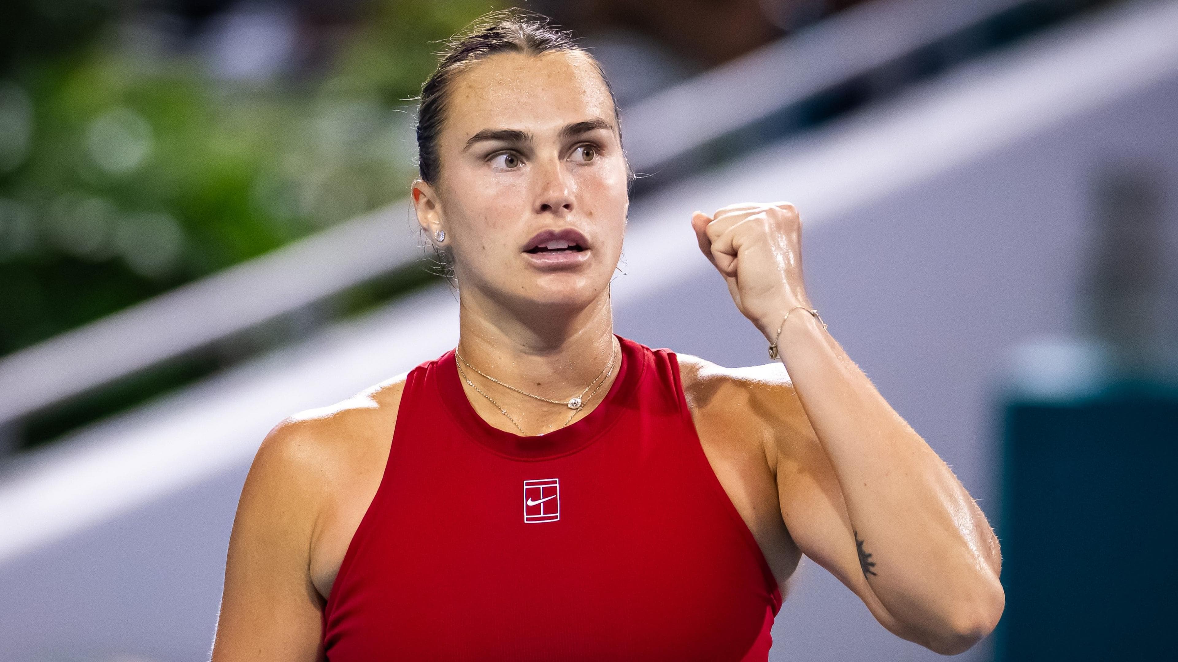 Miami Open 2025: Aryna Sabalenka beats Jasmine Paolini to reach final
