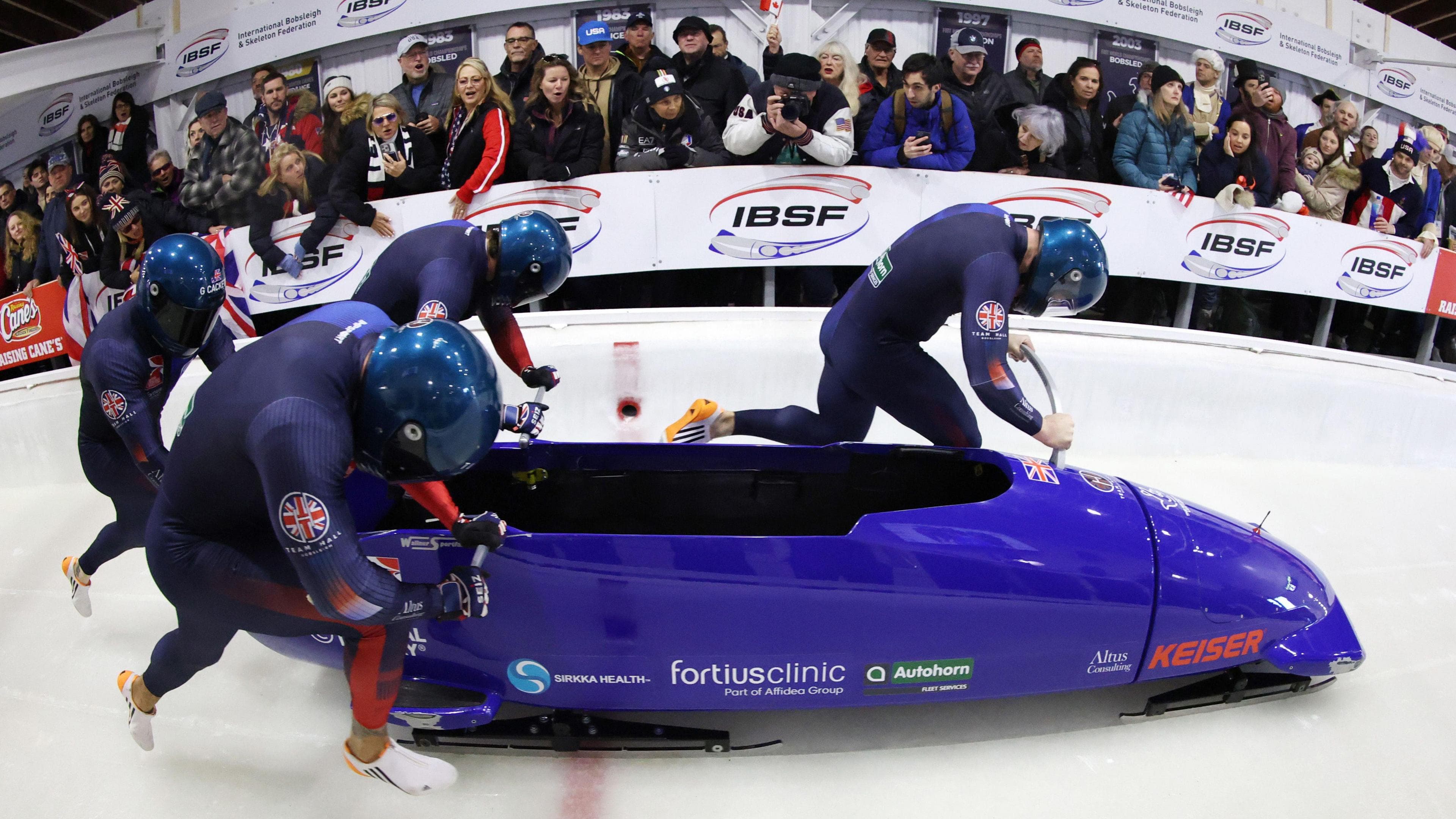 World Championships: Great Britain win four-man bobsleigh bronze