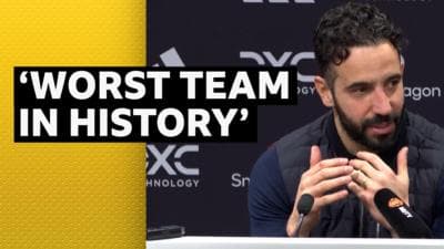 Manchester United: Ruben Amorim calls side ‘maybe the worst in Man Utd history’