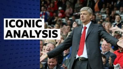 Premier League archive: When Arsenal’s Arsene Wenger was sent off at Old Trafford