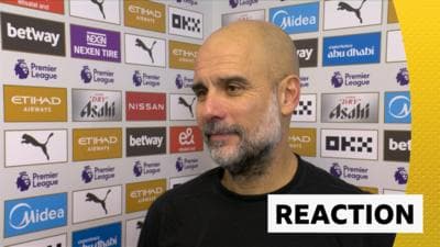 Man City 1-2 Man Utd: Pep Guardiola Match of the Day interview