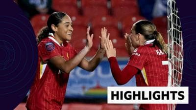 WSL highlights: Liverpool 2-1 Brighton