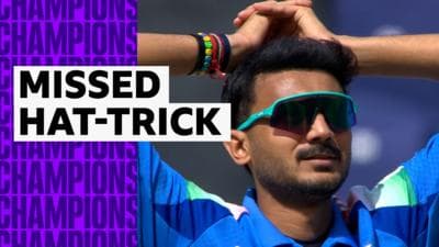 Champions Trophy 2025: India’s Axar Patel denied hat-trick v Bangladesh