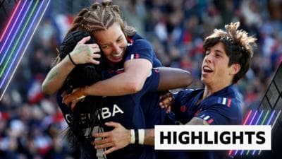 Women’s Six Nations 2025: France 38-15 Scotland – highlights