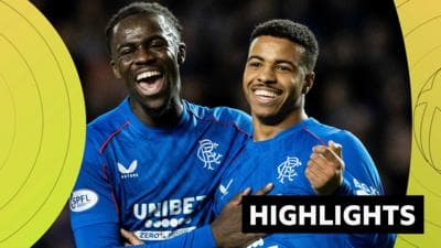 Watch best of action as Rangers beat Aberdeen