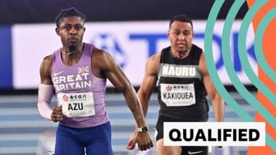 World Athletics Indoor Championship: Jeremiah Azu through to 60m semi-finals
