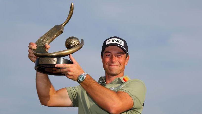 Valspar Championship: Victor Hovland pips Justin Thomas to victory in Florida
