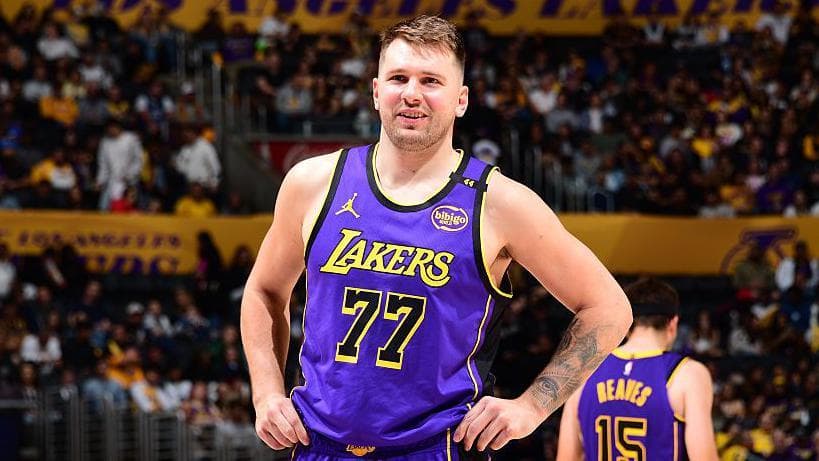 NBA: Luka Doncic and LeBron James star as Los Angeles Lakers beat New Orleans Pelicans