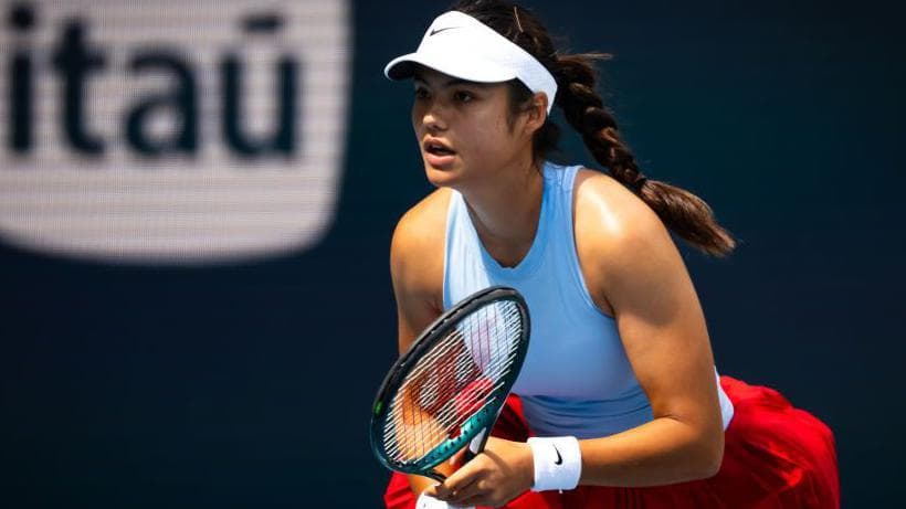 Miami Open: Emma Raducanu breezes into round two
