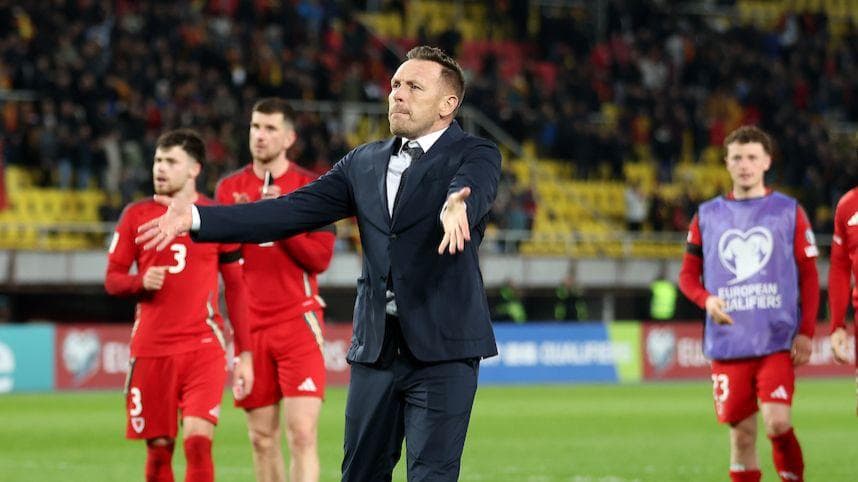 Craig Bellamy: Wales boss revels in North Macedonia chaos