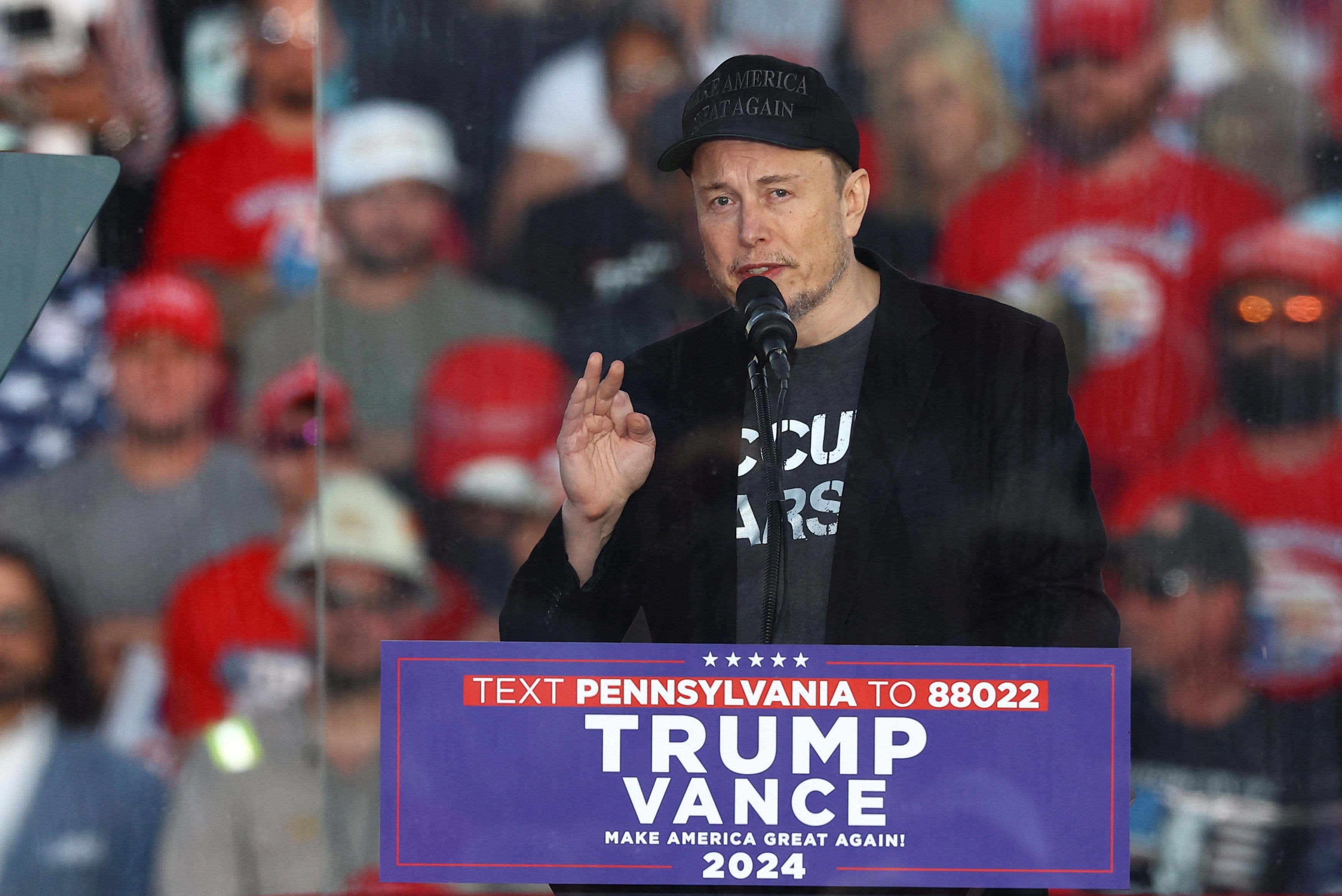 Pro-Trump group funded by Musk struggles with outreach targets, inflation of door-knocking figures