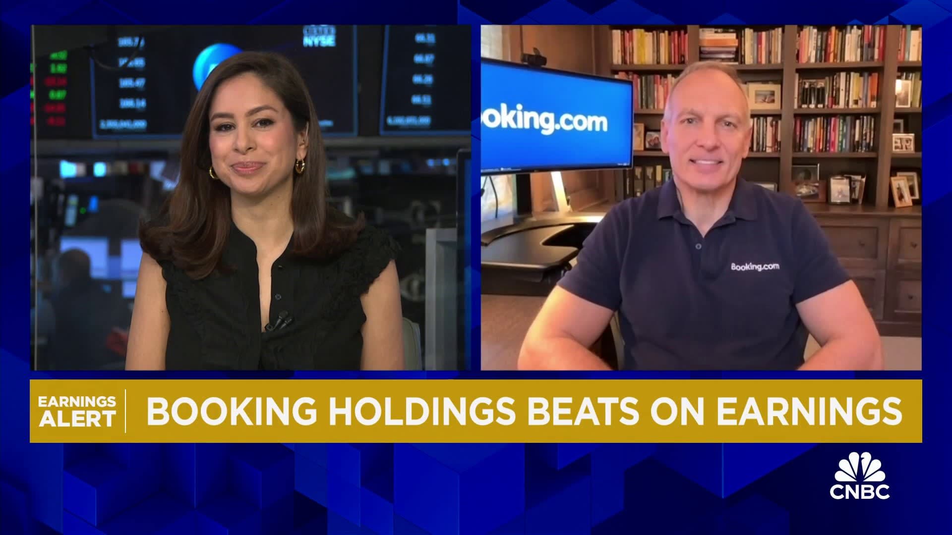 Booking Holdings beats earnings estimates amid resilient demand for international travel