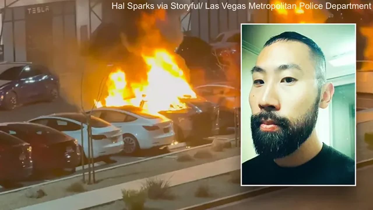 Tech CEO details his company's role in catching alleged Vegas Tesla attacker