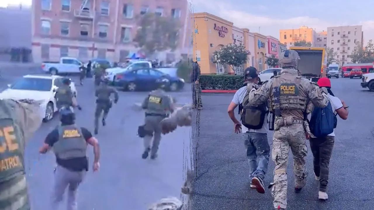 Penske rebukes DHS after agents pop out of trucks during immigration raid